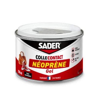Colle Contact Néoprène Gel en pot pour assemblage forte adhérence