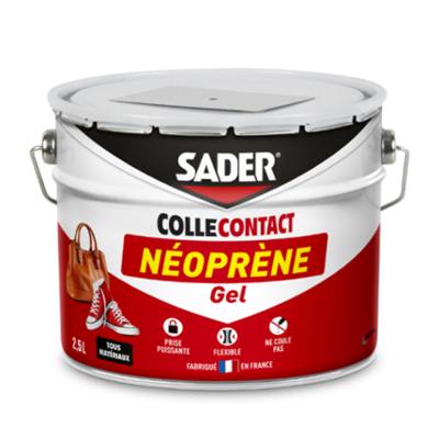 Colle Contact Néoprène Gel 2.5L pour des assemblages puissants sur divers matériaux