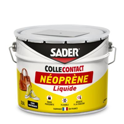 Bidon de Colle Contact Néoprène Liquide 2.5L pour assemblage
