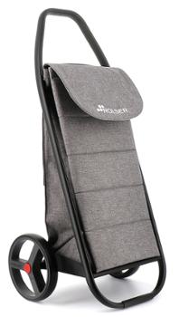 Poussette de marché grise Com Tweed Polar 2 roues de 53L