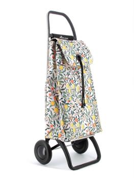 Poussette de marché I-Max 2 roues 43L avec motif floral William Morris