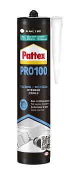 Colle Acrylique PRO100 High Tack Fixation Blanche 380g