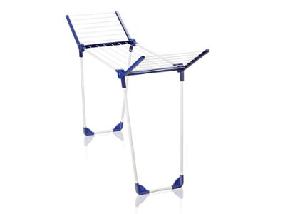 Séchoir à linge Pegasus 120 Solid Compact, pliable et robuste, avec 12 mètres d'étendage.