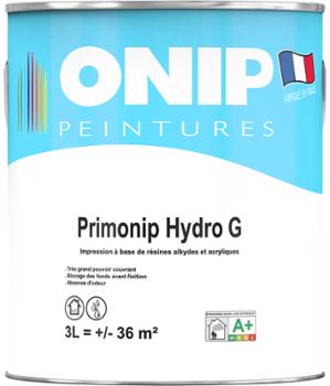 Pot d'impression ONIP Primonip Hydro G 3L pour blocage des fonds avant finition