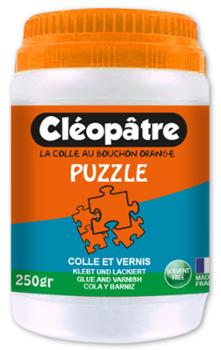 Colle vernis Cleopatre pour puzzle en pot de 250 g