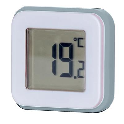 Mini Thermomètre Electronique carré blanc bleu de la marque STIL