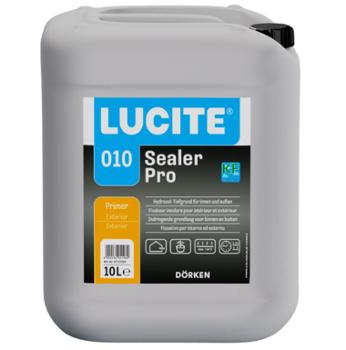 Bidon de fixateur incolore Lucite 010 Sealer Pro pour intérieur et extérieur