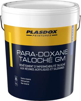 Pot de 25 kg de revêtement taloché Para-doxane de Plasdox