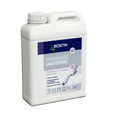Bidon de Primaire Universel 2 litres pour enduits et mastics