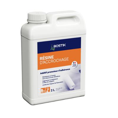 Résine d'Accrochage liquide, primaire pour enduits et ciments pulvérulents