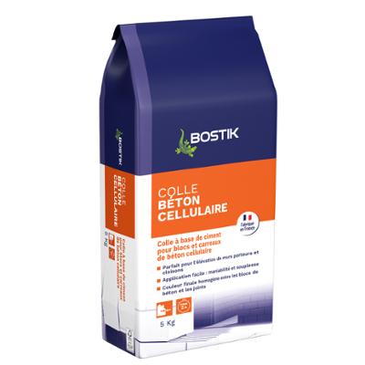 Sac de colle à Béton Cellulaire 5 kg grise pour montage