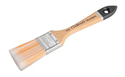 Brosse plate Chalimont Technifil pinceau pour tout type de peinture en phase aqueuse