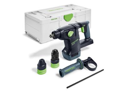Perforateur Burineur Sans Fil KHC 18 EB-Basic Festool avec Systainer et accessoires