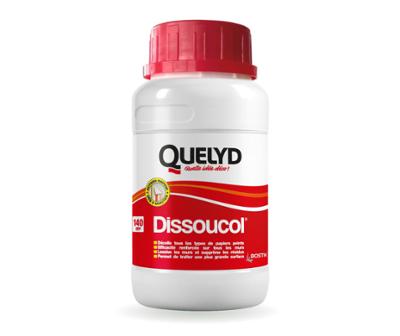 Flacon de Dissoucol Ultra Concentré 250 ml décolleur papier peint puissant élimine toutes traces de colle