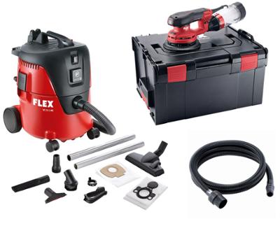 Ponceuse professionnelle ORE 5-150 EC avec coffret et aspirateur VC 21 L et tuyau antistatique D27