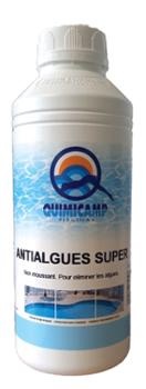 Bouteille de 1L d'anti algues Quimicamp pour piscine