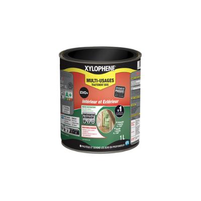 Pot de 1L de Xylophène traitement pour le bois multi-usages intérieur et extérieur EVO+