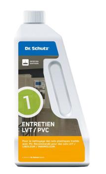 Bidon de produit d'entretien LVT / PVC / Béton Ciré de 0.75 L DR. Schutz