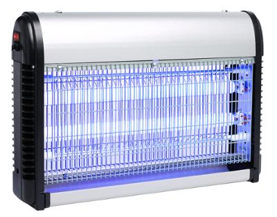 Destructeur d'insectes électrique à tubes UV 2x15W avec grille électrifiée
