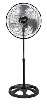 Ventilateur sur Pied noirs diamètre 30 cm 55W 3 Vitesses