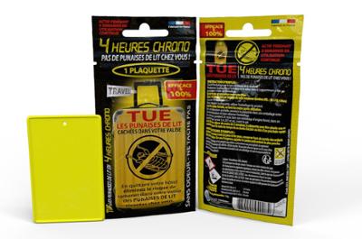 PUNAISES DE LIT 4H CHRONO X1 TP18 - POUR VALISES