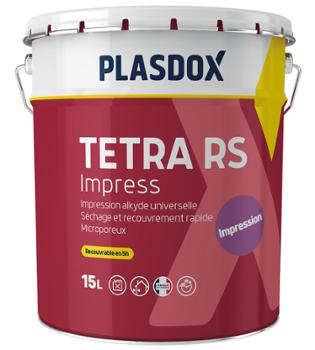 Bidon de primaire d'impression Tetra RS Impress, sous-couche d'accrochage pour murs intérieurs
