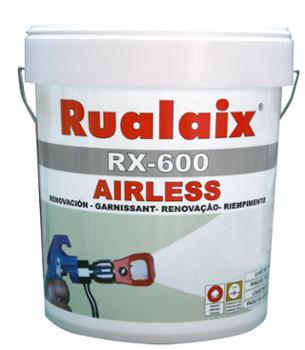 RX-600 Airless - Enduit Garnissant Polyvalent en Pâte 25 kg