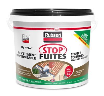 Stop Fuites Toutes Toitures Noir 1kg