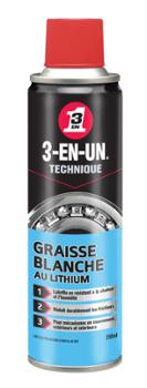 Graisse Blanche au Lithium 3-EN-UN Technique 250ml