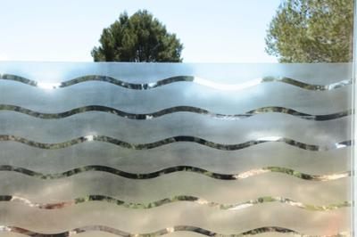 Film Vitrostatique 3D Vague 90 cm x 20 m Film Vitrostatique 3D Vague 90 cm x 20 m