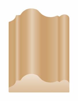 Chambranle Brut PR5 39 x 12 mm 2.20 m Chambranle Brut PR5 39 x 12 mm 2.20 m