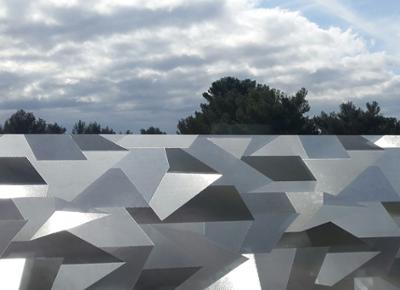 Film Vitrostatique 3D Graphite Film Vitrostatique 3D Graphite