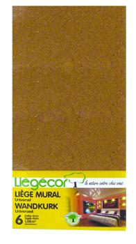 Liège Tableau Lot de 6 Dalles 60 x 30 cm Liège Tableau Lot de 6 Dalles 60 x 30 cm