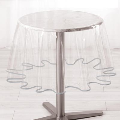 Nappe Cristal Transparent Ø160 cm sur Cintre Carton Nappe Cristal Transparent Ø160 cm sur Cintre Carton