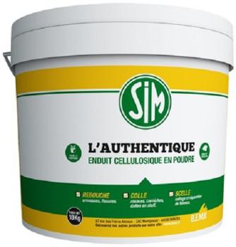 Sim l'Authentique Enduit Cellulosique 10 kg Sim l'Authentique Enduit Cellulosique 10 kg