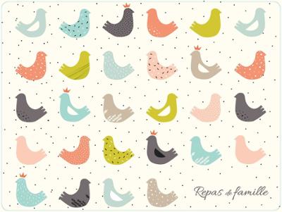 Set de Table 40 x 30 cm Campagne 07 Set de Table 40 x 30 cm Campagne 07