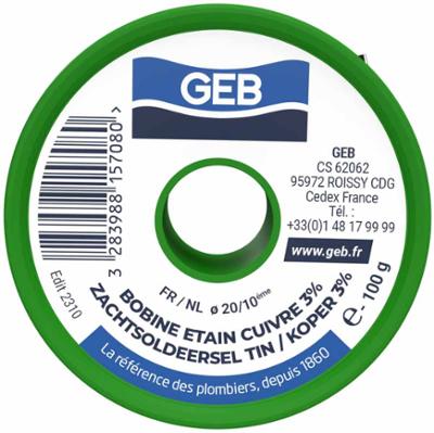 Bobine Étain Cuivre Bobine Étain Cuivre