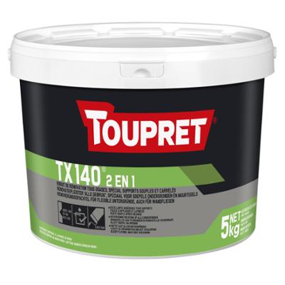 TX140 Enduit Supports Souples et Carrelés 2 en 1 Seau 5 kg TX140 Enduit Supports Souples et Carrelés 2 en 1 Seau 5 kg