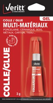 Colle Glue Multi-Matériaux en Gel 3 g Colle Glue Multi-Matériaux en Gel 3 g