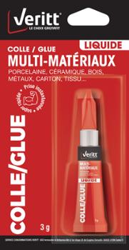 Colle Glue Multi-Matériaux Liquide 3 g Colle Glue Multi-Matériaux Liquide 3 g