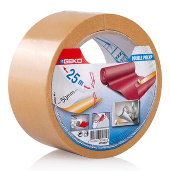 Ruban Adhésif Double Face 50 mm x 25 m Transparent Ruban Adhésif Double Face 50 mm x 25 m Transparent