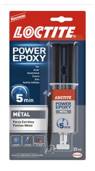 Colle Power Epoxy Métal Seringue 25 ml Colle Power Epoxy Métal Seringue 25 ml