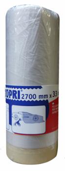 Adhésif Tablier de Masquage et Protection 2700 mm x 33 m Adhésif Tablier de Masquage et Protection 2700 mm x 33 m