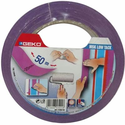 Adhésif de Masquage Violet Surface Fragile 25 mm x 50 m Adhésif de Masquage Violet Surface Fragile 25 mm x 50 m