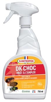 Insecticide DK Choc Prêt à L'Emploi Vaporisateur 750 ml Insecticide DK Choc Prêt à L'Emploi Vaporisateur 750 ml