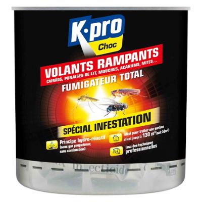 Fumigateur Total Volants et Rampants 50 m² 10 g TP18 Fumigateur Total Volants et Rampants 50 m² 10 g TP18