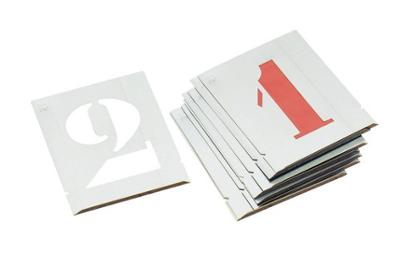 Pochoir en Métal Chiffres Pochoir en Métal Chiffres