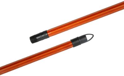 Manche en Bois Verni Cannelé + Vis Manche en Bois Verni Cannelé + Vis