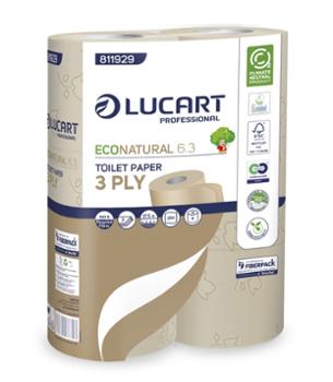 Papier Toilette Econatural Recyclé 6 Rouleaux Papier Toilette Econatural Recyclé 6 Rouleaux