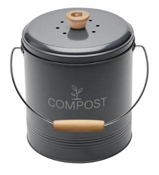 Seau à Compost 4.5L + Filtre & Seau Plastique 3L Gris Seau à Compost 4.5L + Filtre & Seau Plastique 3L Gris